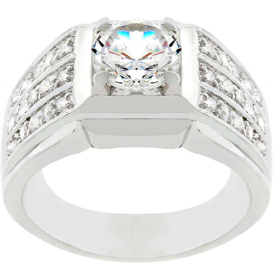 Rock Solid Cubic Zirconia Ring
