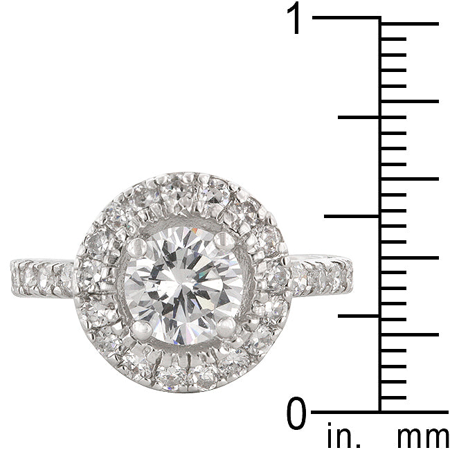 Silvertone Majestic Ring